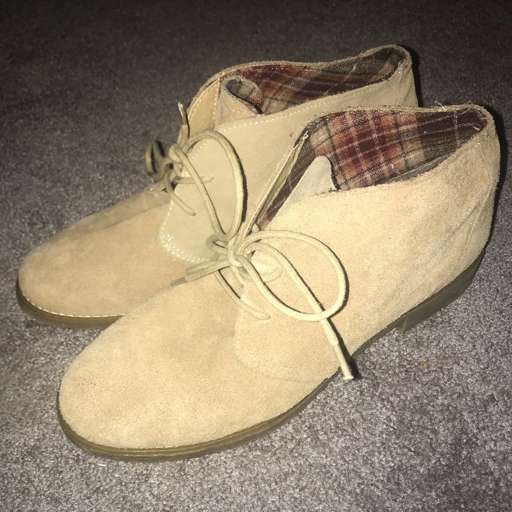 suede shoes!